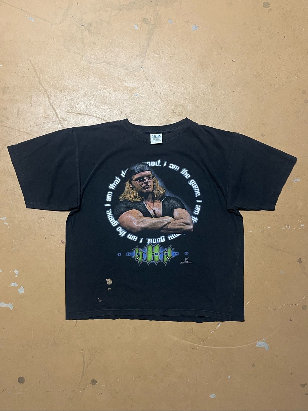Vintage WWF WWE Triple H Graphic T-Shirt Large Boxy